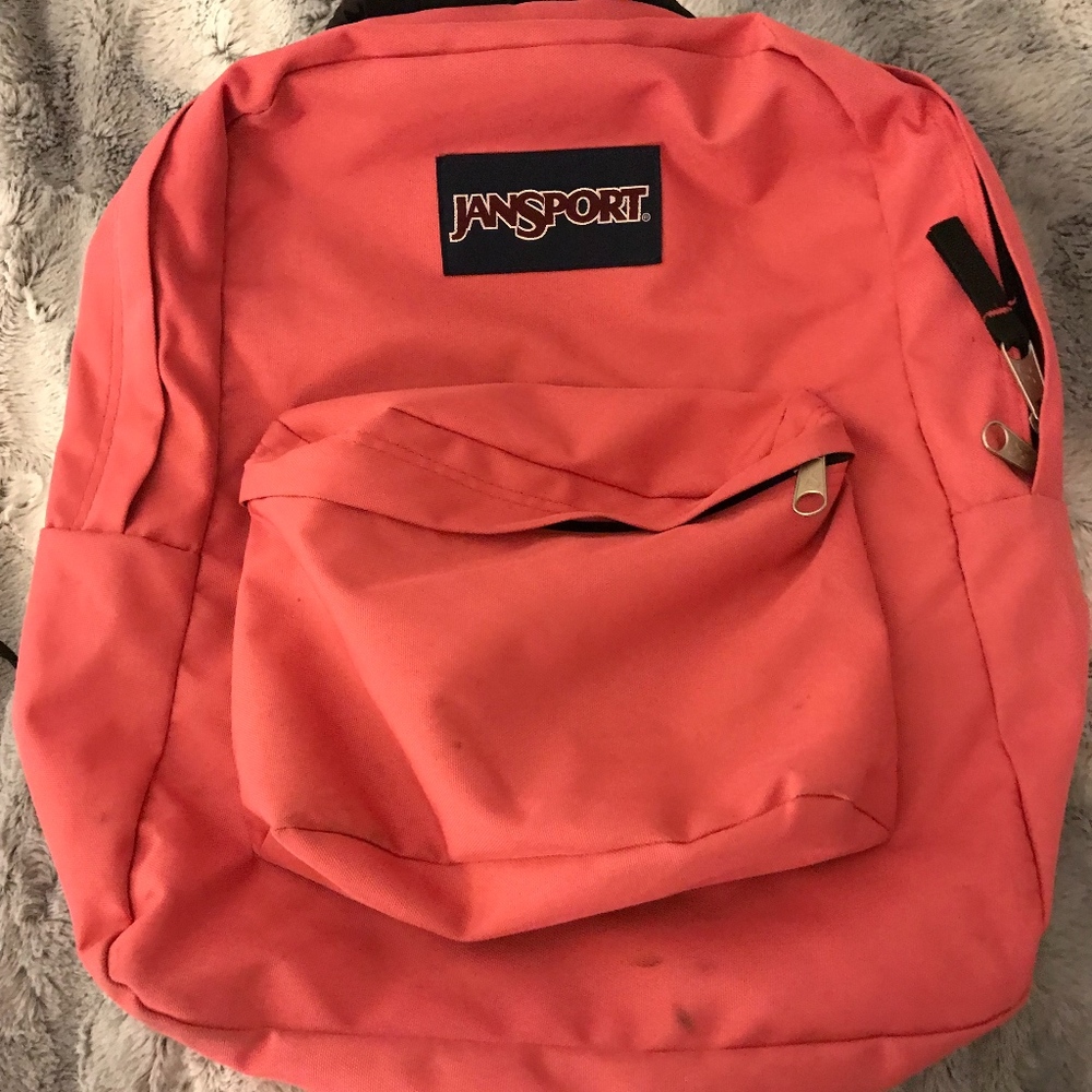 Pink Jansport Backpack